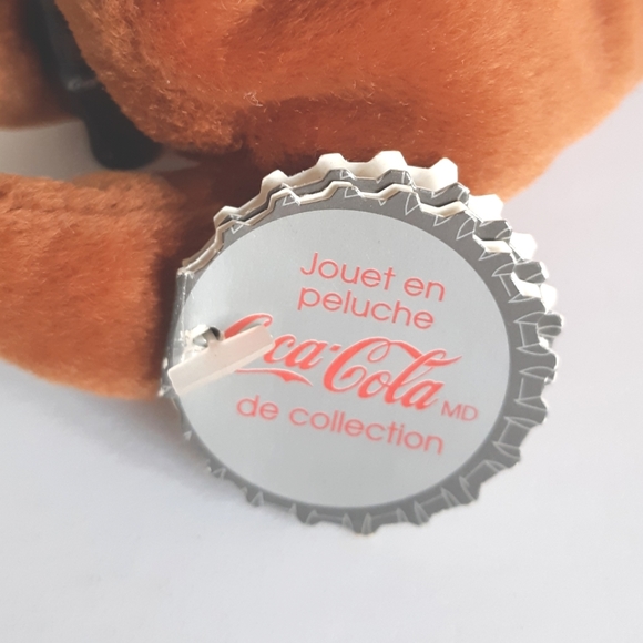 2 Coca-Cola bean bag plush animals - reindeer and walrus - Picture 13 of 14